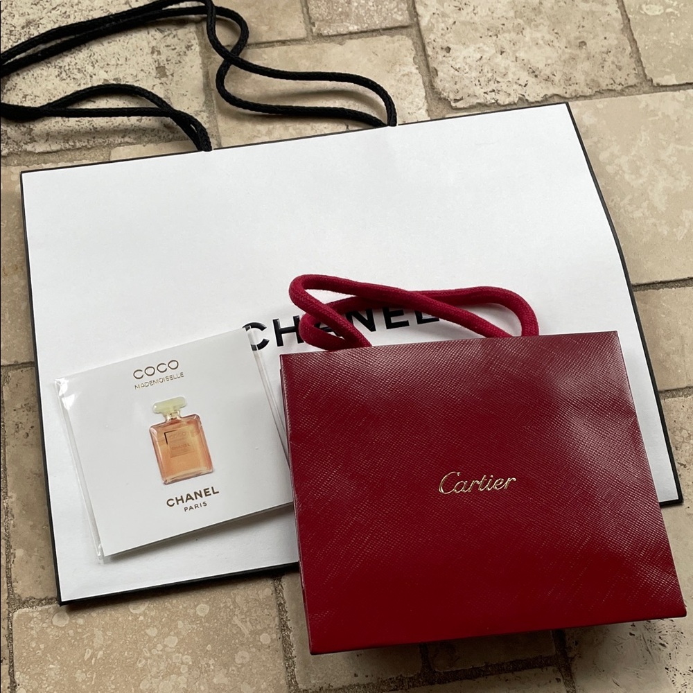 Chanel Cartier Gift Bags Chanel Coco Mademoiselle Sample - Picture 9 of 9